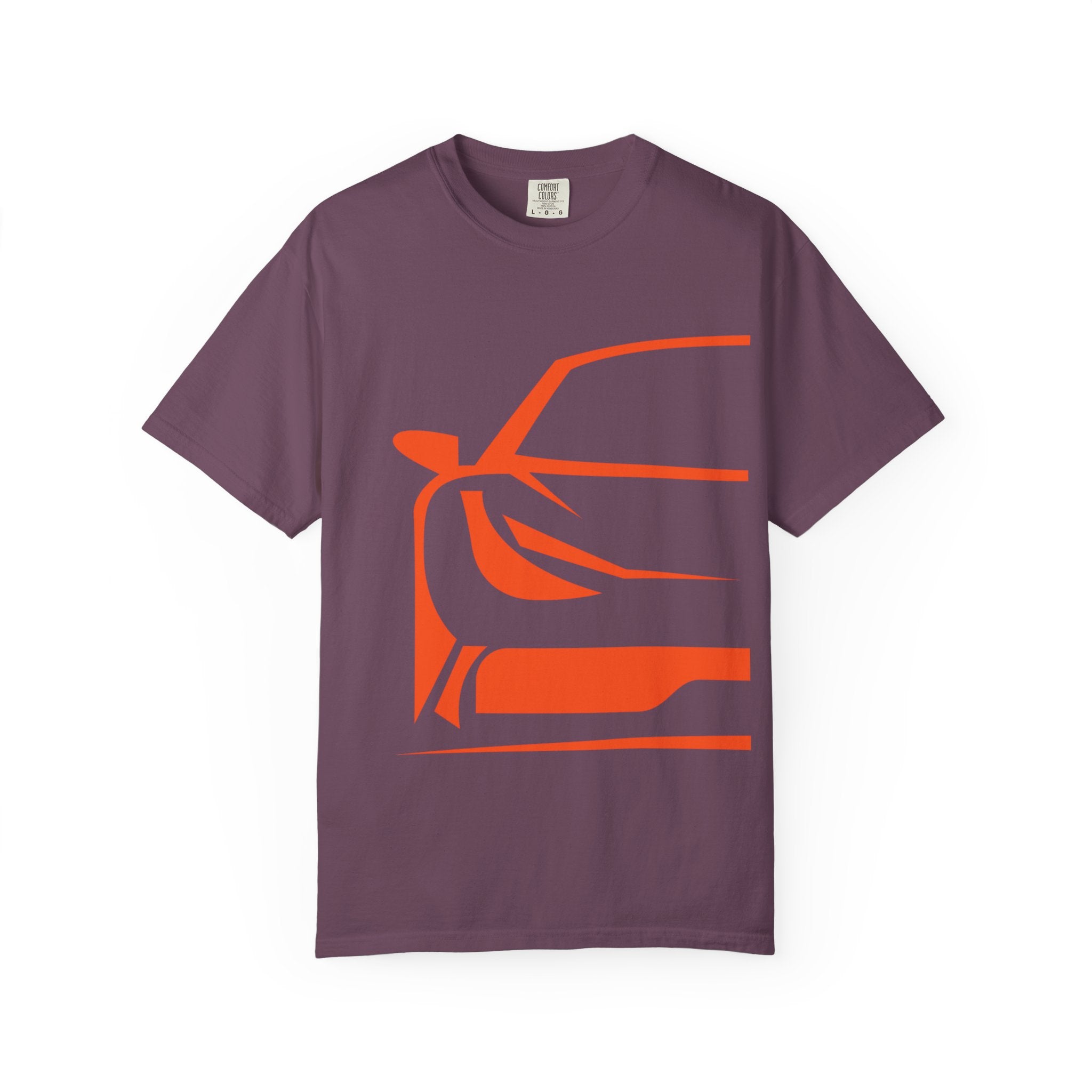 Car Front Silhouette T-Shirt — Minimalist Automotive Tee