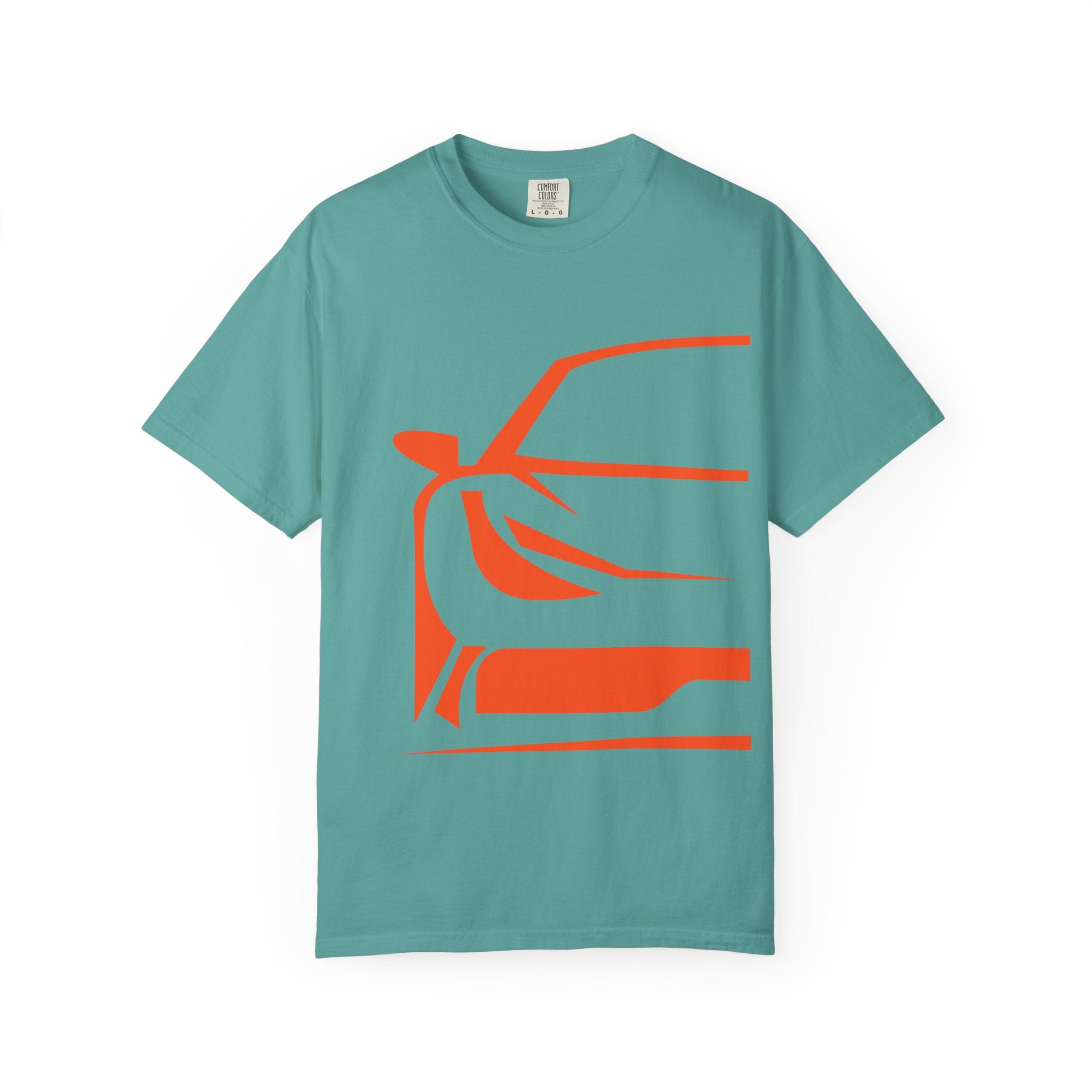 Car Front Silhouette T-Shirt — Minimalist Automotive Tee