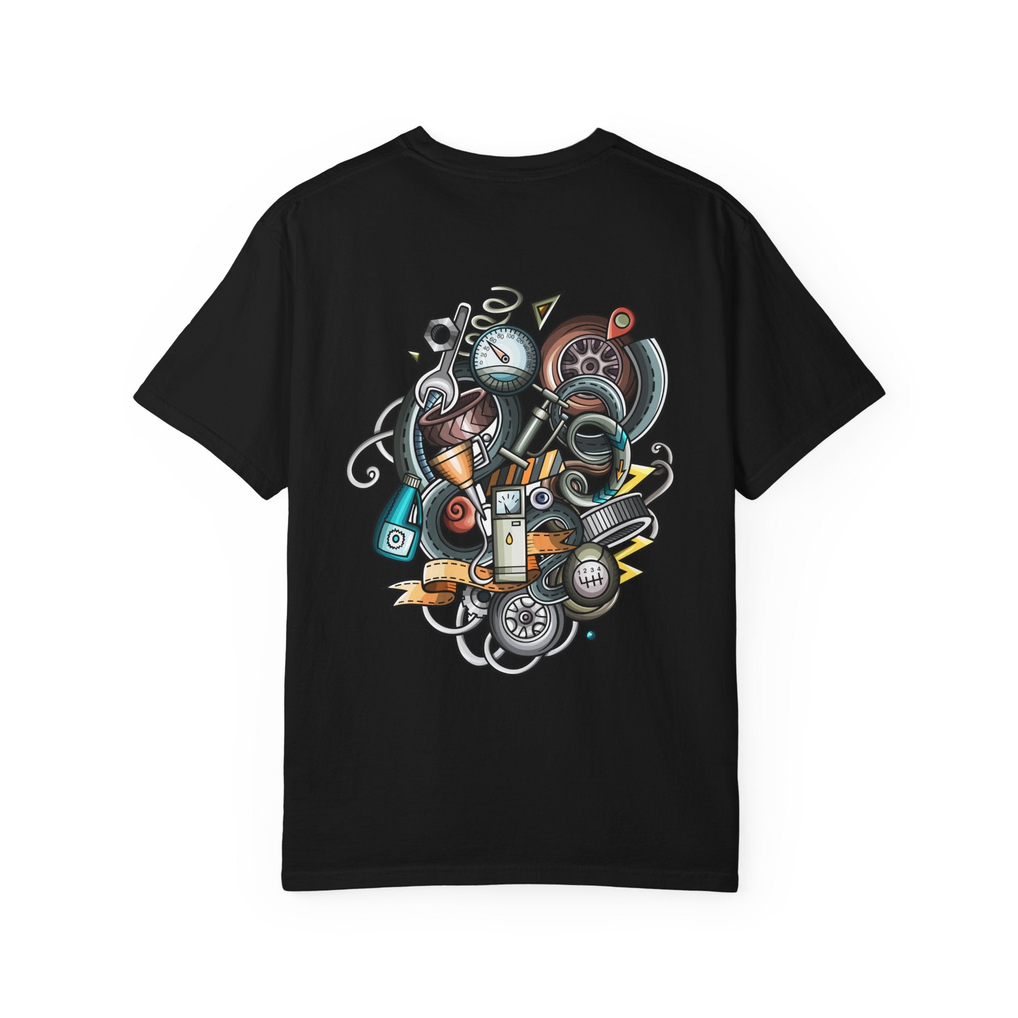 T-Shirt — Urban Retro Tech Illustration Tee