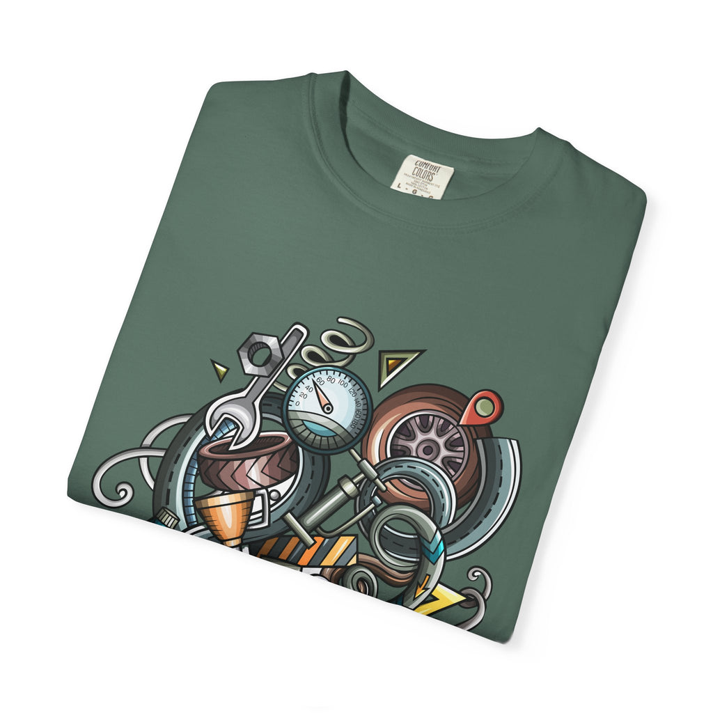 T-Shirt — Urban Retro Tech Illustration Tee