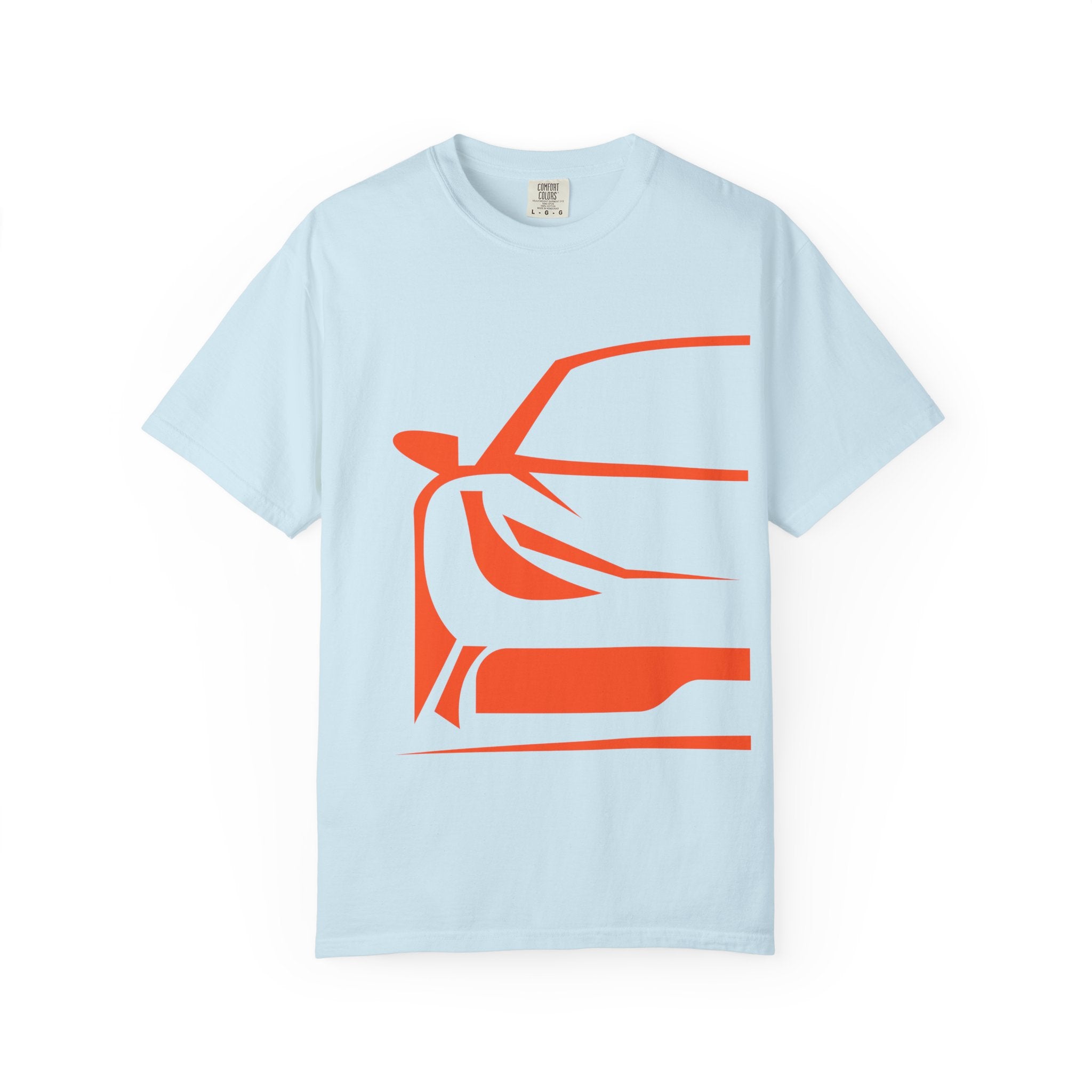 Car Front Silhouette T-Shirt — Minimalist Automotive Tee