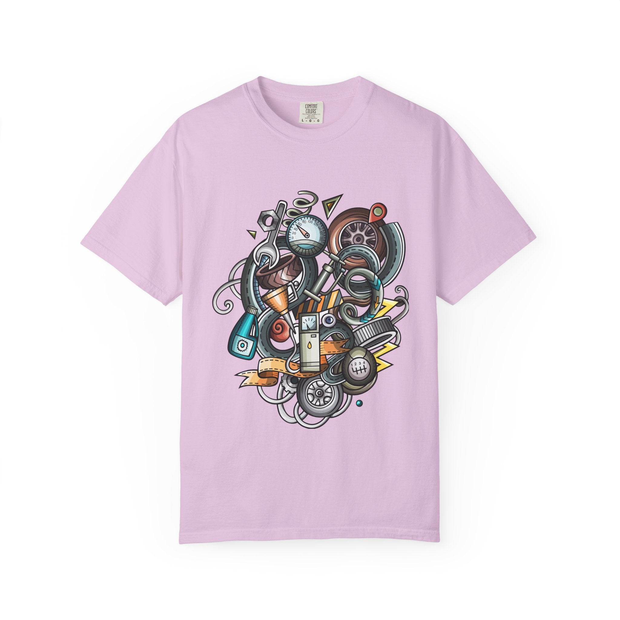 T-Shirt — Urban Retro Tech Illustration Tee
