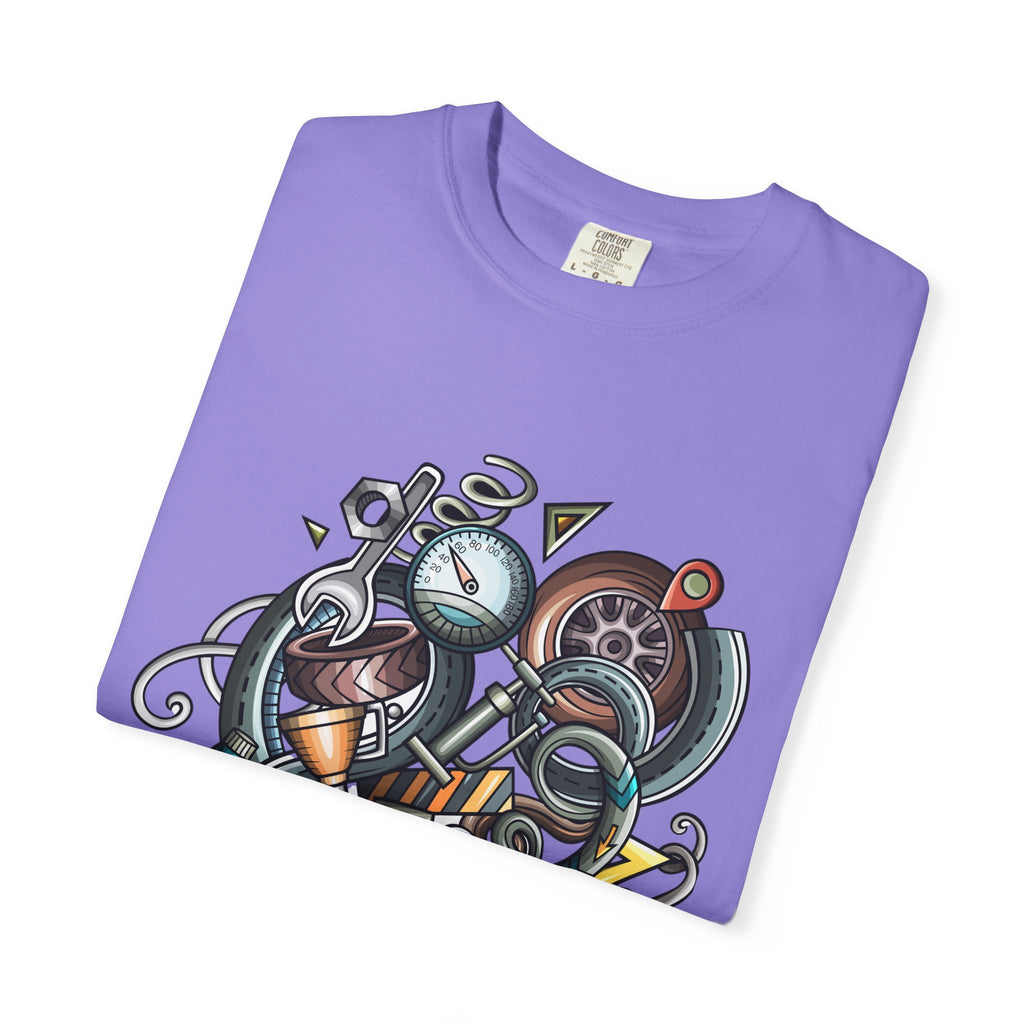 T-Shirt — Urban Retro Tech Illustration Tee