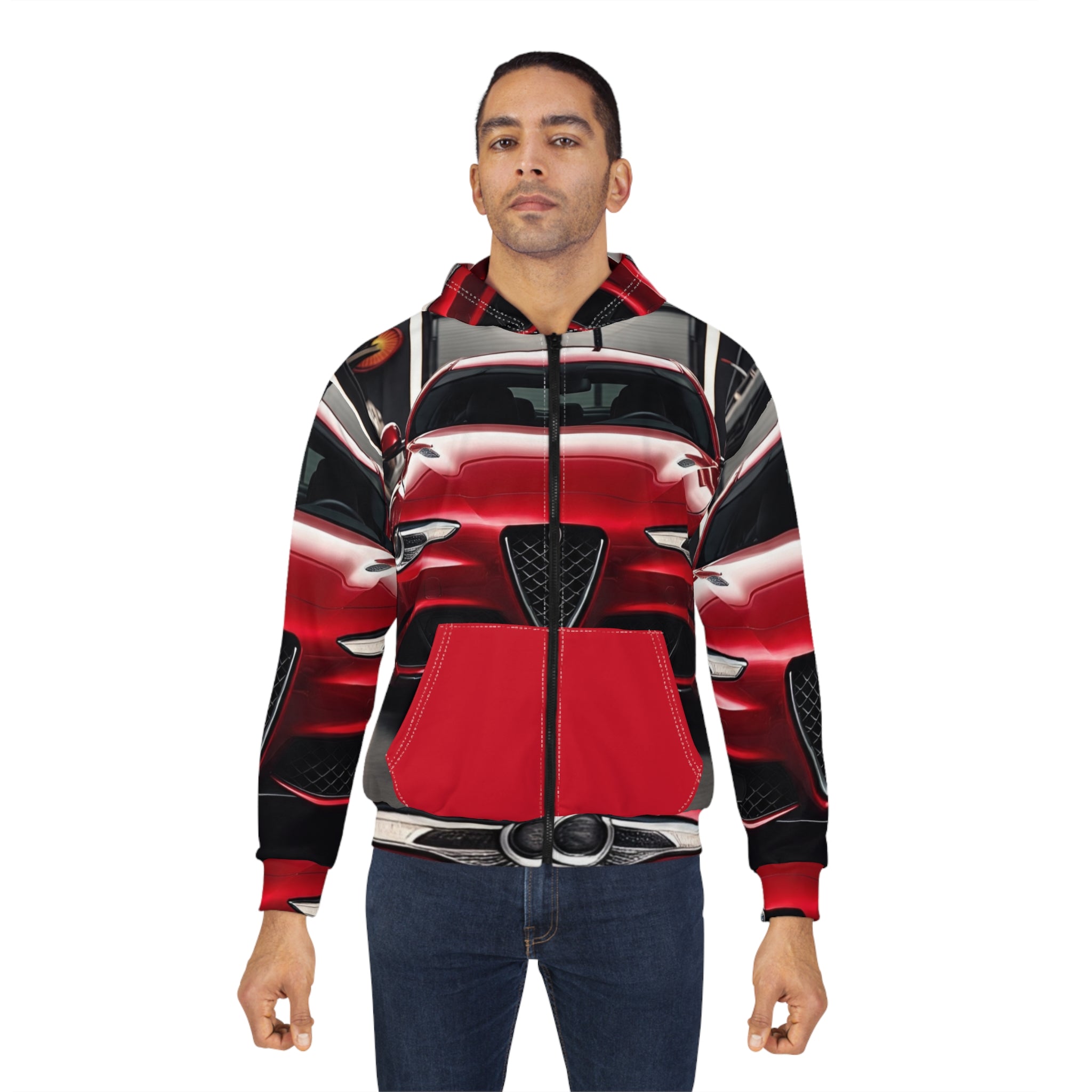 Alfa Romeo Giulia Zip Hoodie - Italian Automotive Heritage Collection