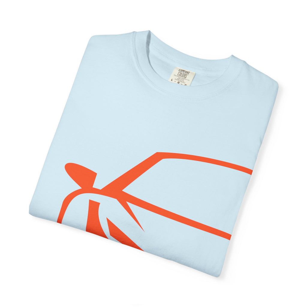 Car Front Silhouette T-Shirt — Minimalist Automotive Tee