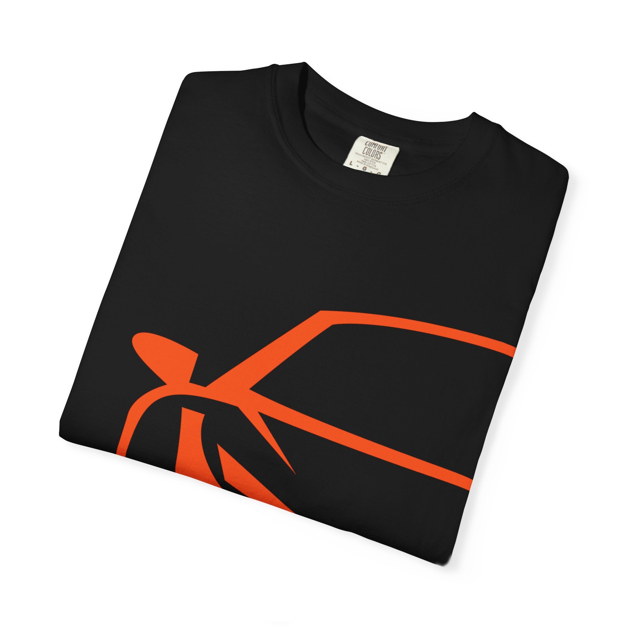 Car Front Silhouette T-Shirt — Minimalist Automotive Tee