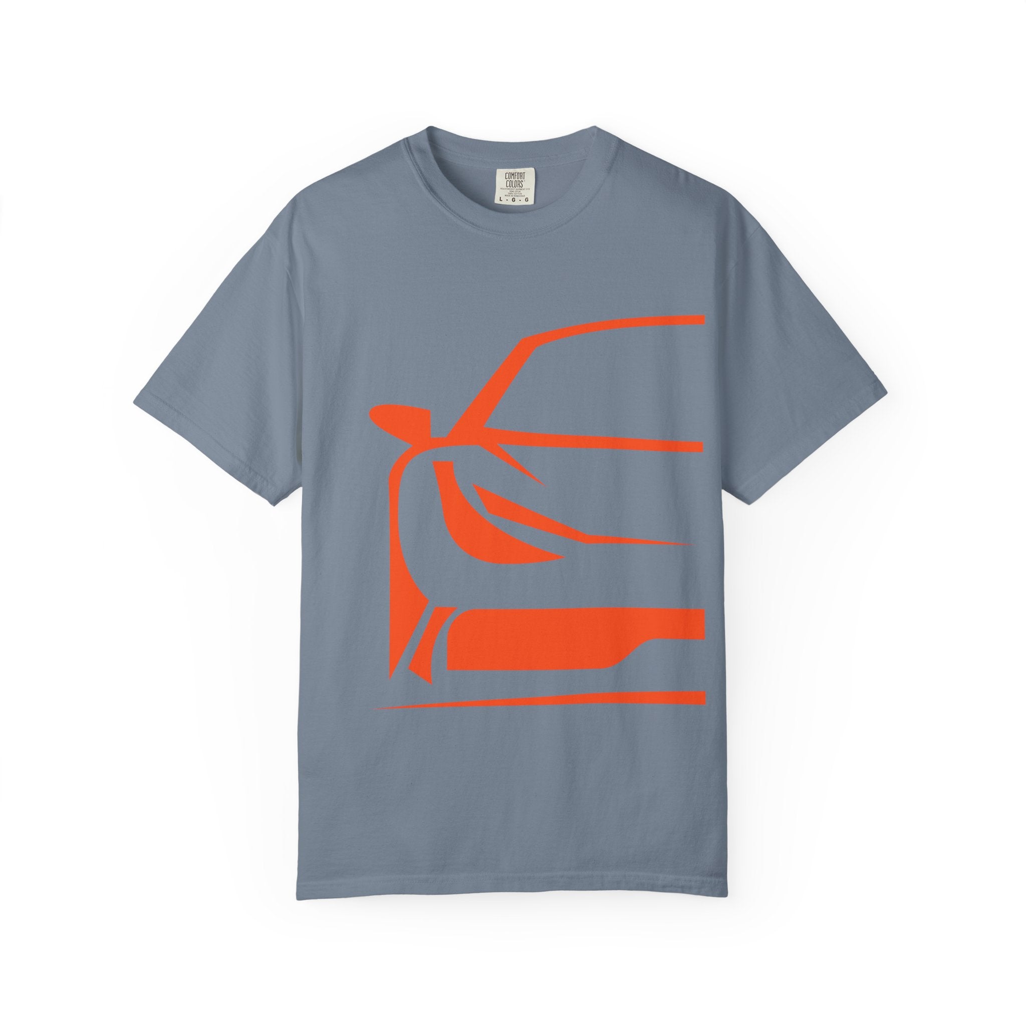 Car Front Silhouette T-Shirt — Minimalist Automotive Tee