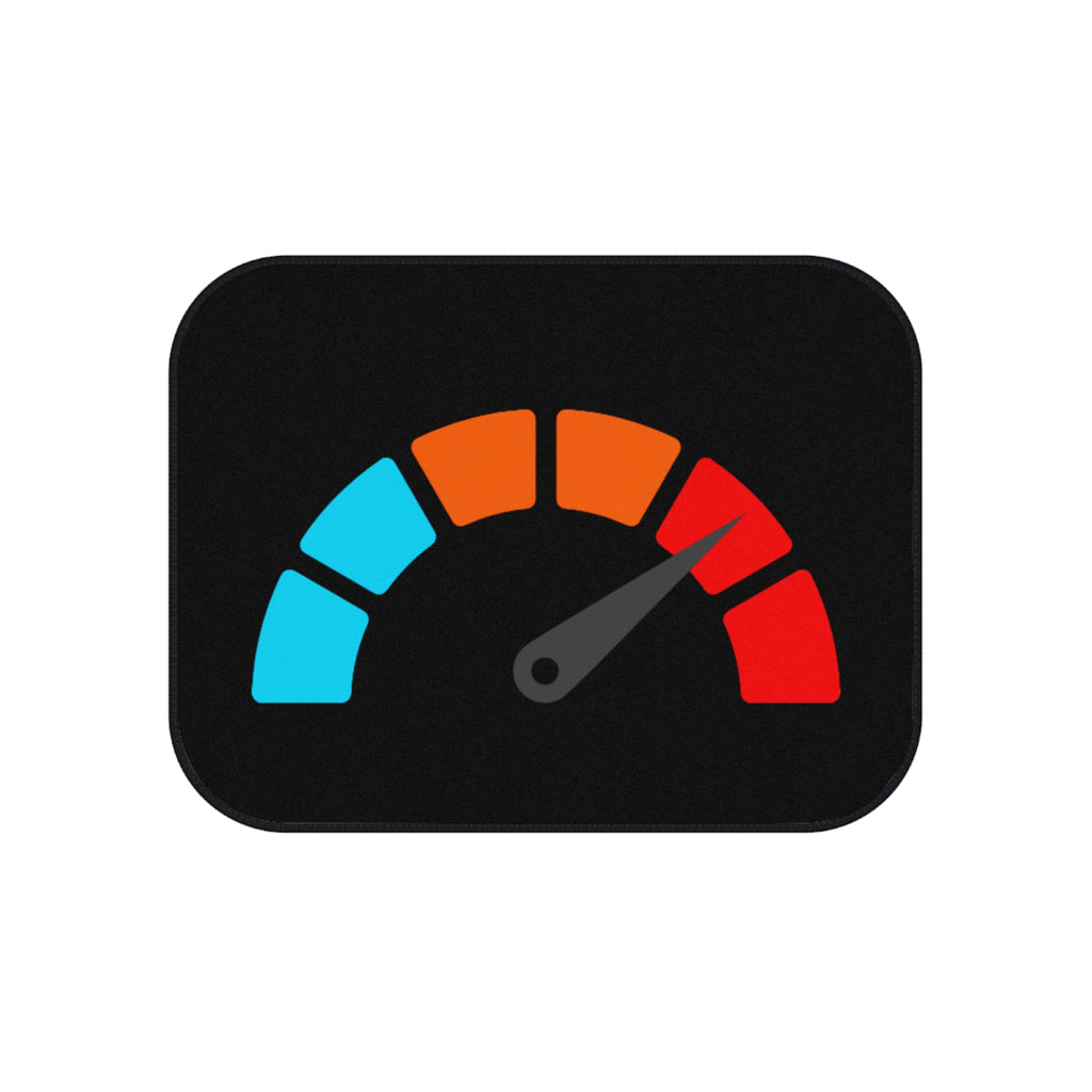 Car Mats — Speedometer Graphic Floor Mat Set (Set of 4)