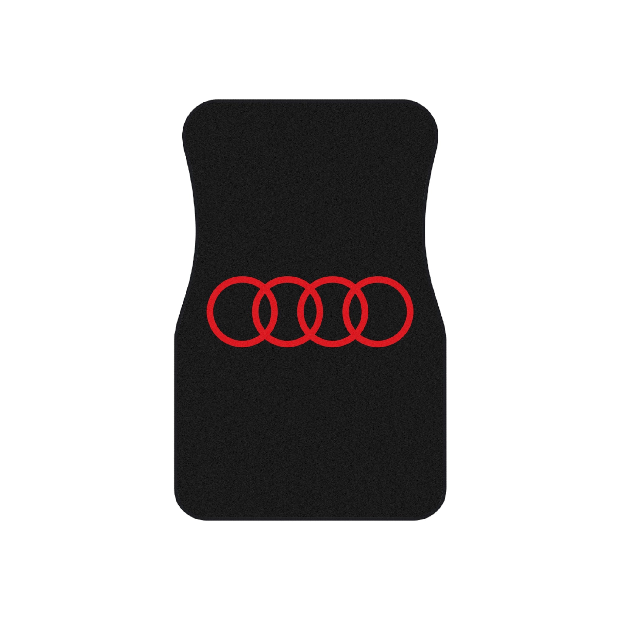Audi Red Rings Car Floor Mats — Set of 4