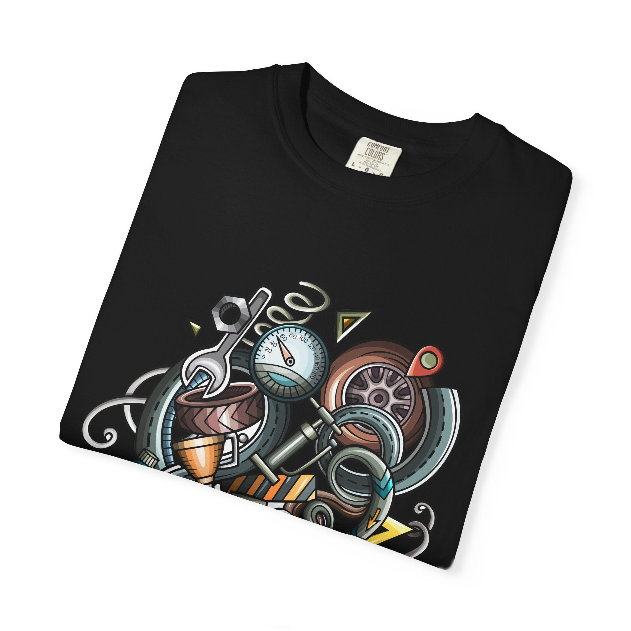 T-Shirt — Urban Retro Tech Illustration Tee