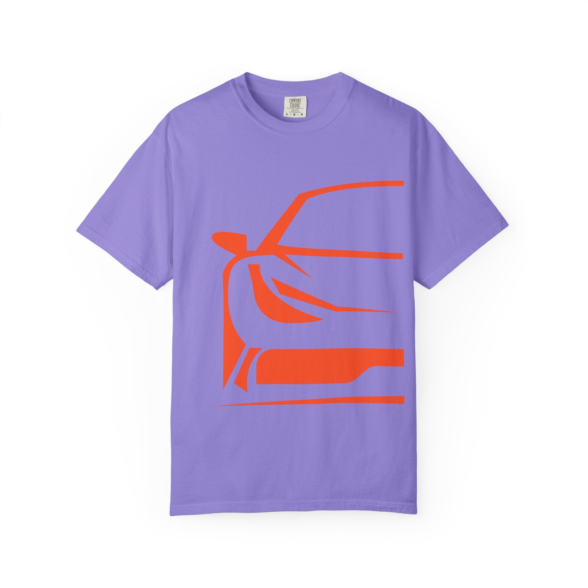 Car Front Silhouette T-Shirt — Minimalist Automotive Tee