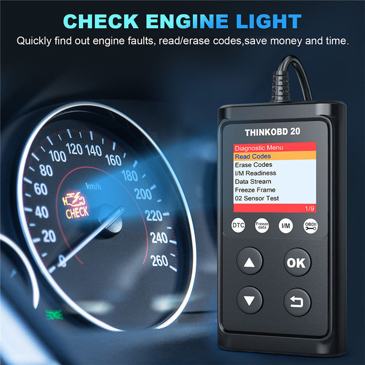 Automotive engine fault scanner engine diagnostic tool