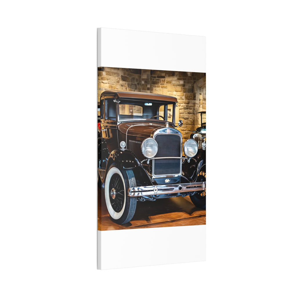 Vintage Classic Car Canvas Wall Art - Antique Auto Photography Print