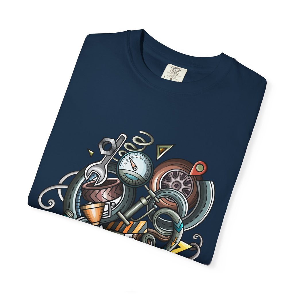 T-Shirt — Urban Retro Tech Illustration Tee