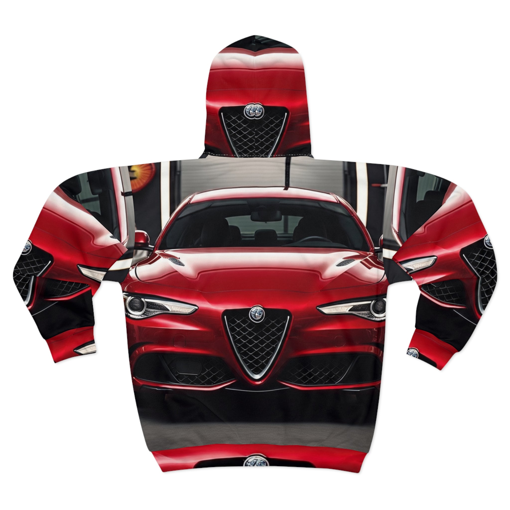 Alfa Romeo Giulia Zip Hoodie - Italian Automotive Heritage Collection