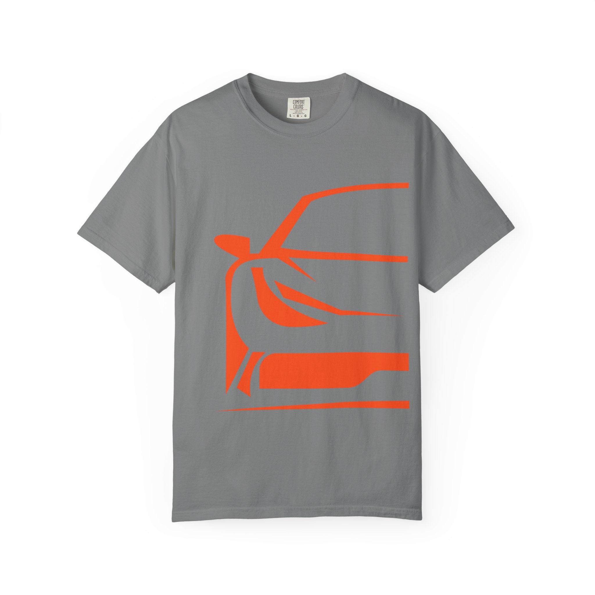 Car Front Silhouette T-Shirt — Minimalist Automotive Tee