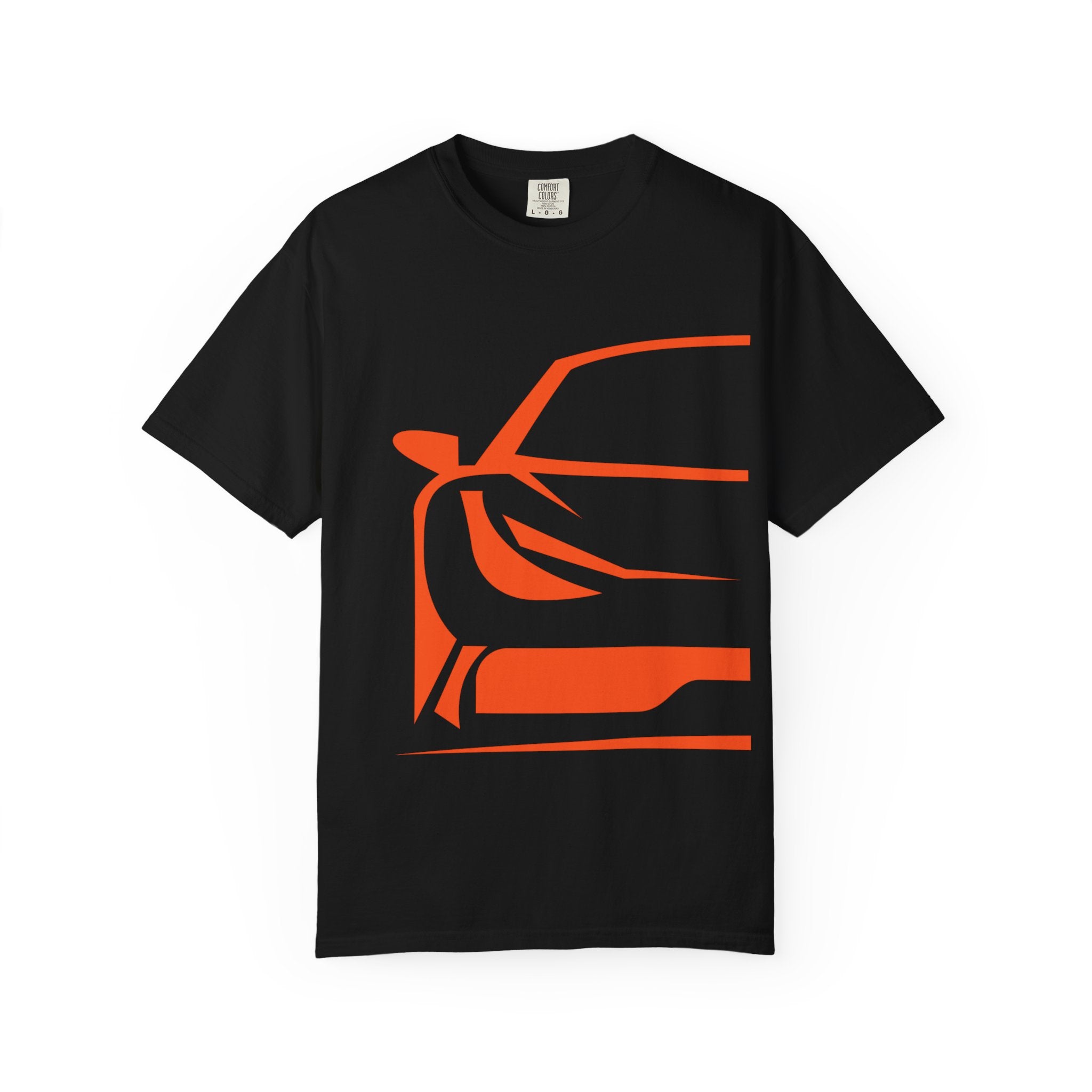 Car Front Silhouette T-Shirt — Minimalist Automotive Tee