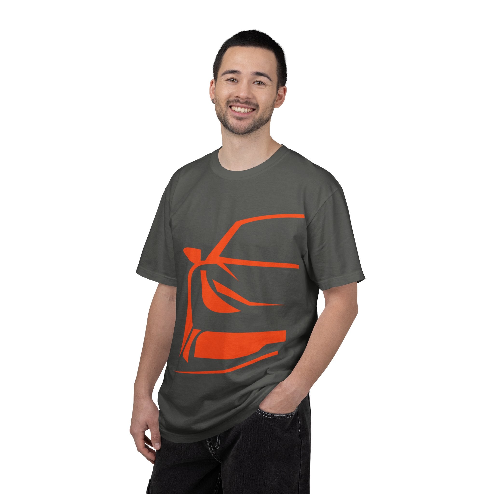 Car Front Silhouette T-Shirt — Minimalist Automotive Tee