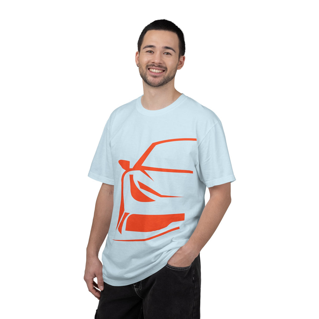 Car Front Silhouette T-Shirt — Minimalist Automotive Tee