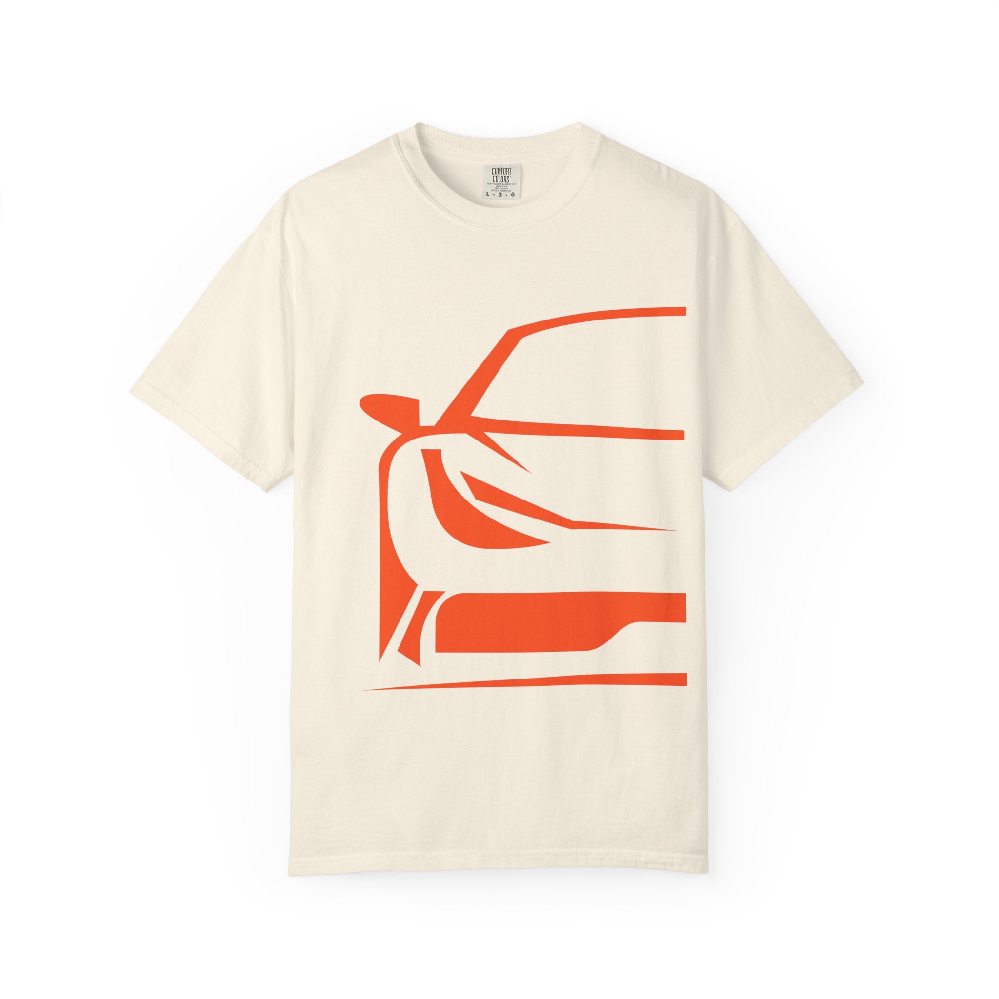 Car Front Silhouette T-Shirt — Minimalist Automotive Tee