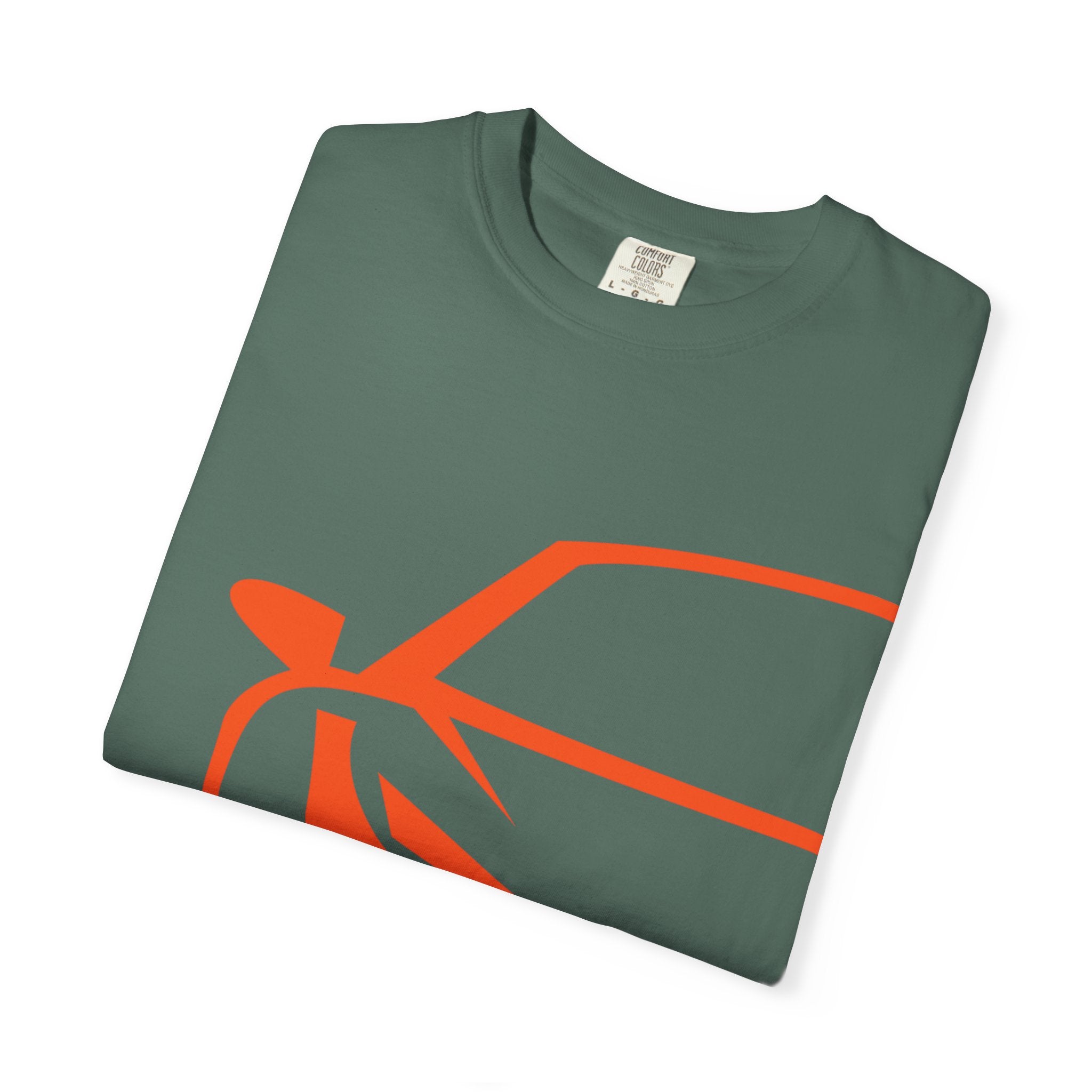 Car Front Silhouette T-Shirt — Minimalist Automotive Tee