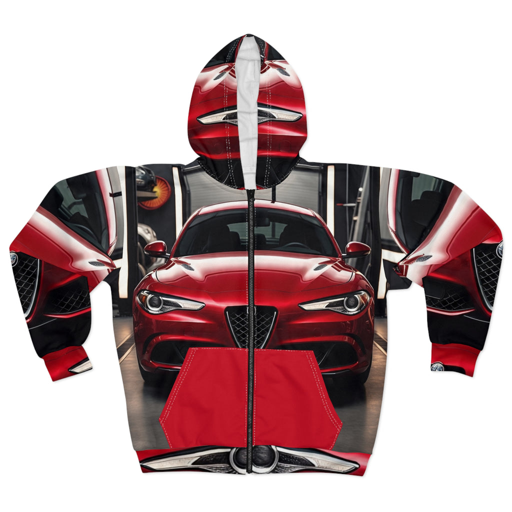 Alfa Romeo Giulia Zip Hoodie - Italian Automotive Heritage Collection