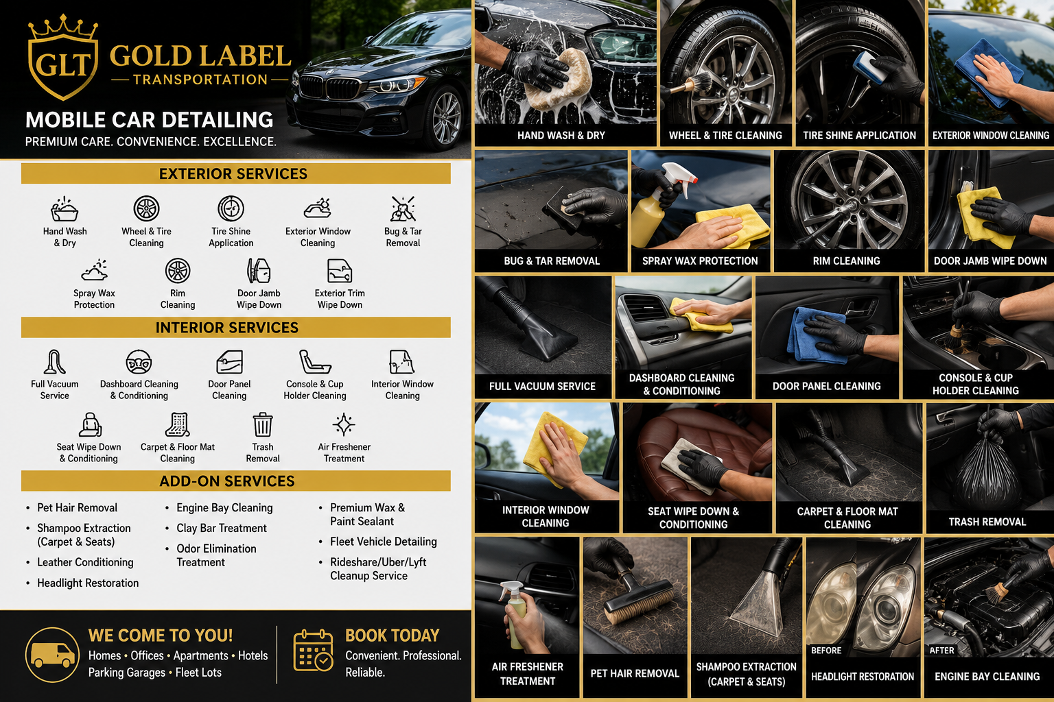 GLT Mobile Car Detailing Service