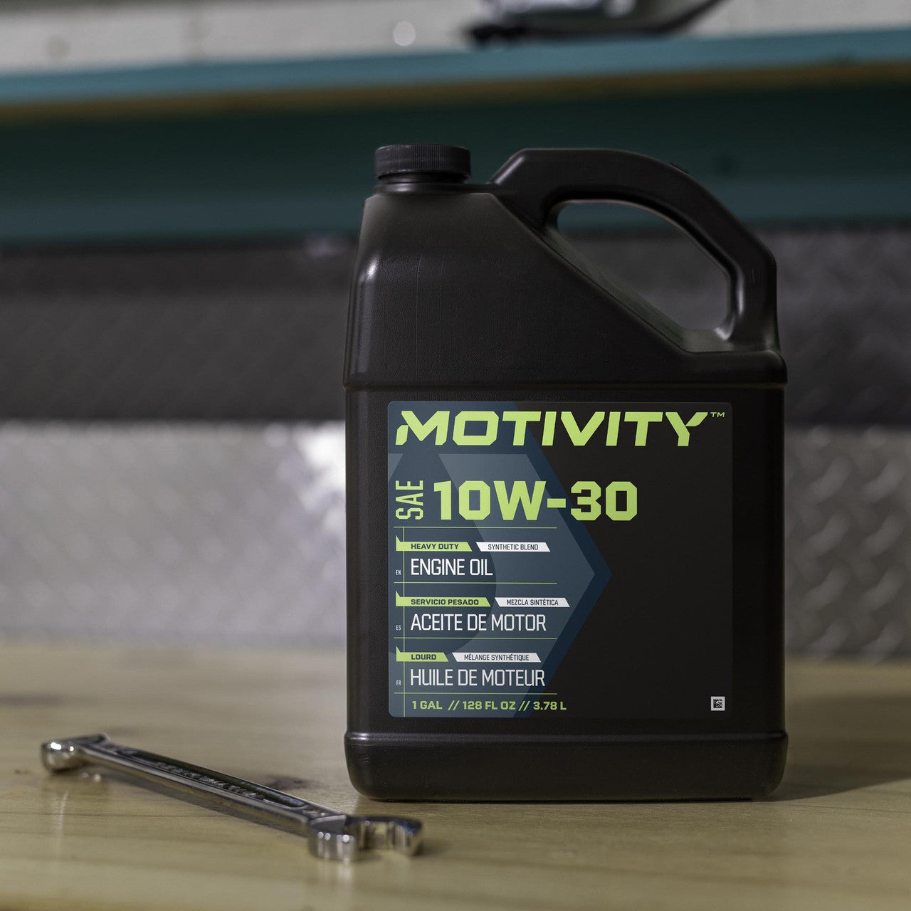 Motivity HD 10W30 Synthetic Oil Change Kit Fits Ford F250 F350 F450 F550 6.0L/6.4L Powerstroke 2003-2010 - 4 Gallons