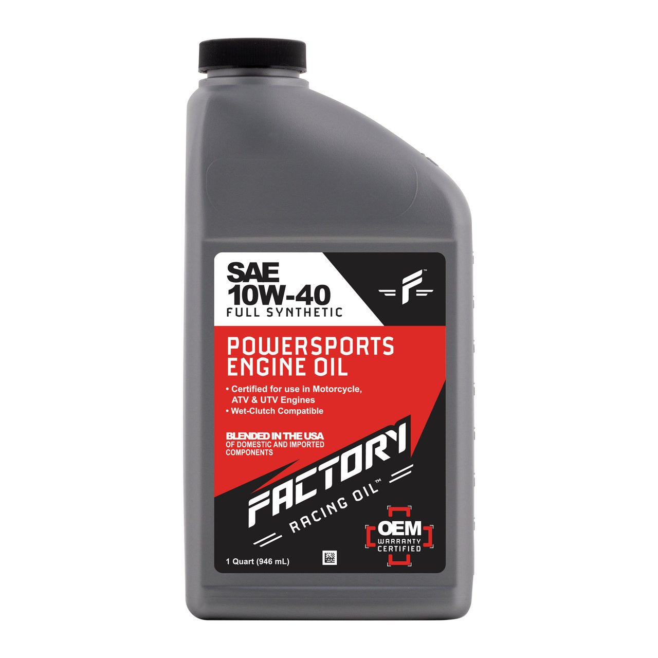 10W-40 Full Synthetic 2 Quart Oil Change Kit For Kawasaki KEF300 Lakota, KLF300 Bayou